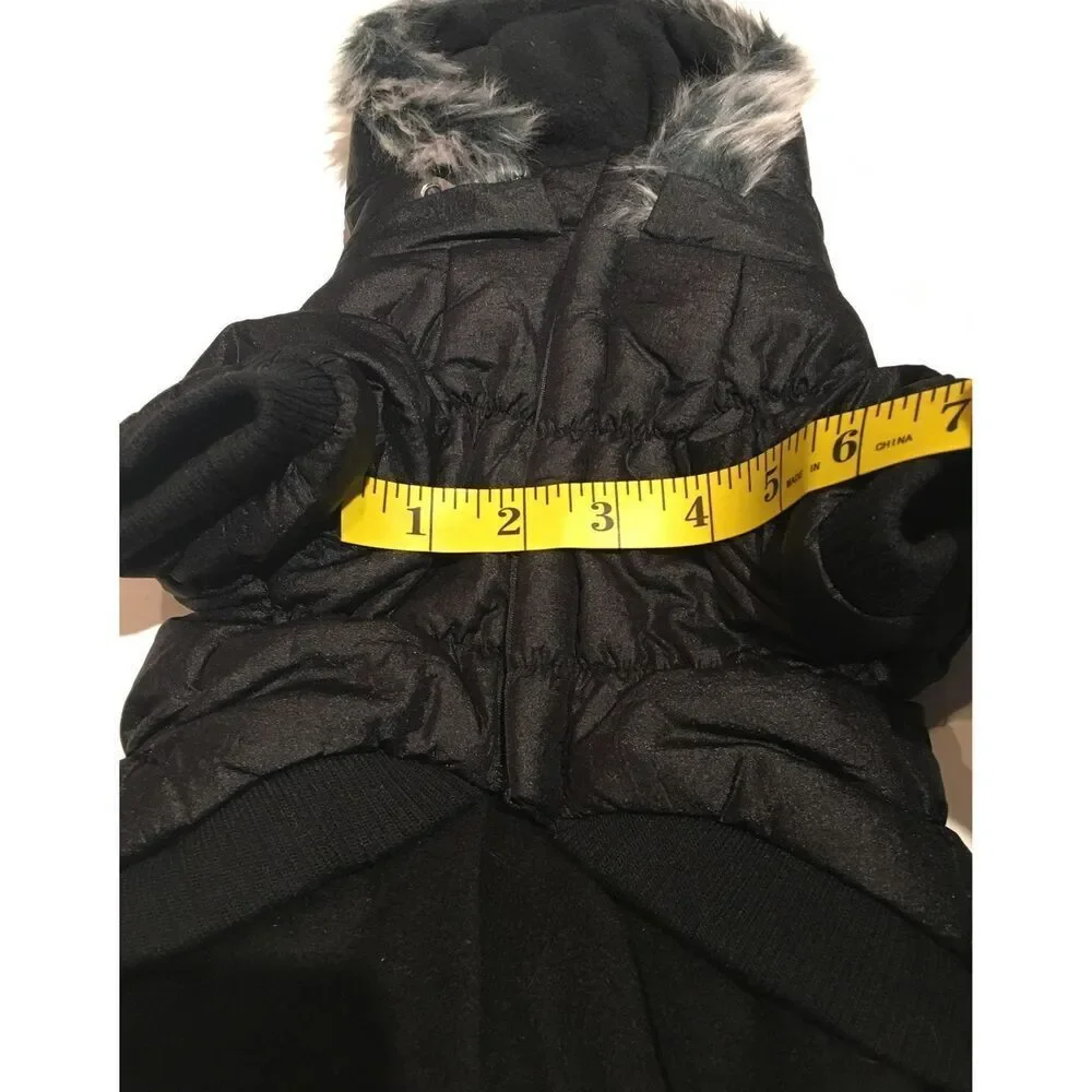 Pet Life Hooded Bomber Jacket Small